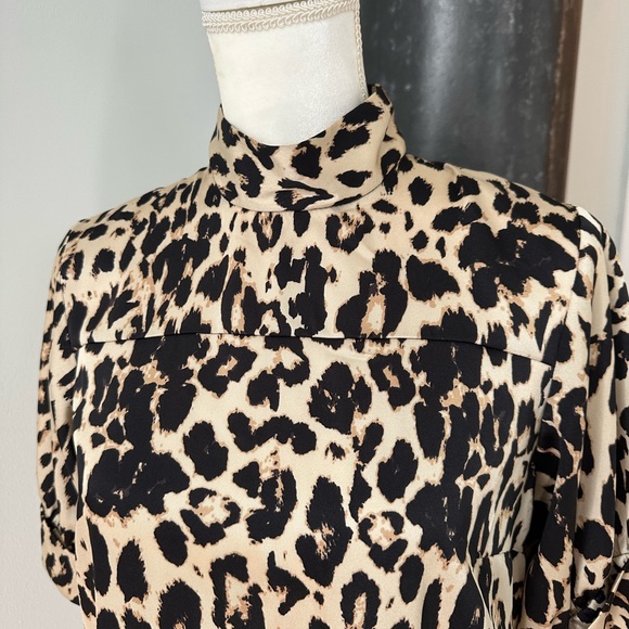 Zara leopard print maxi dress, size small - Picture 9 of 12
